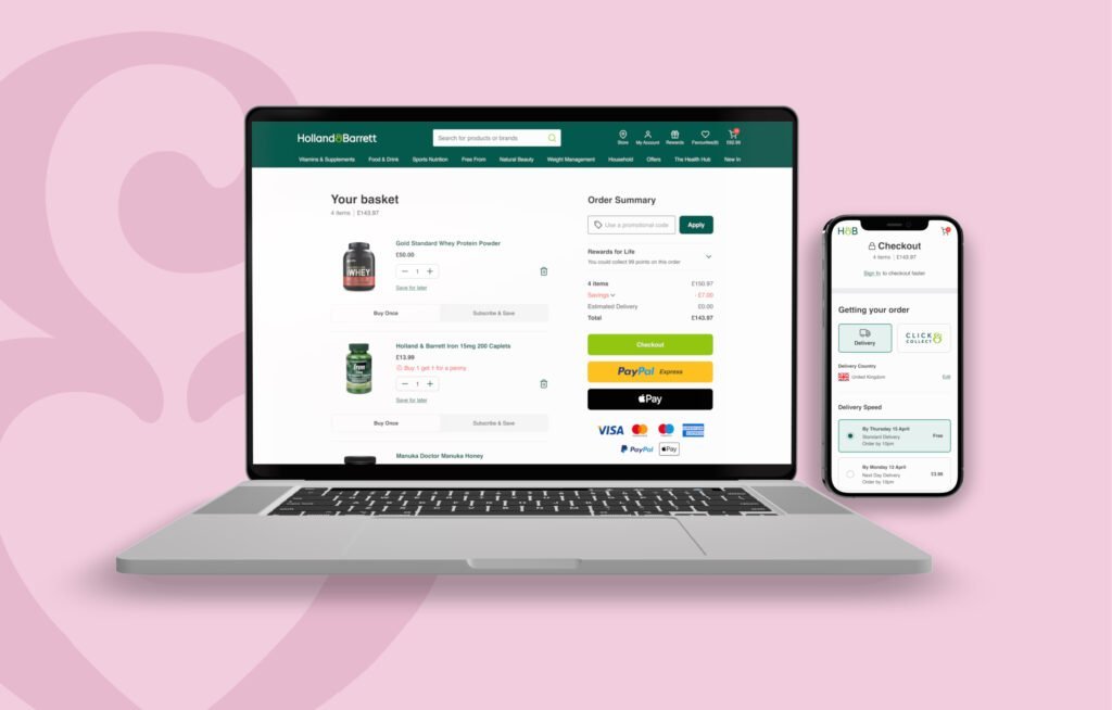Checkout redesign