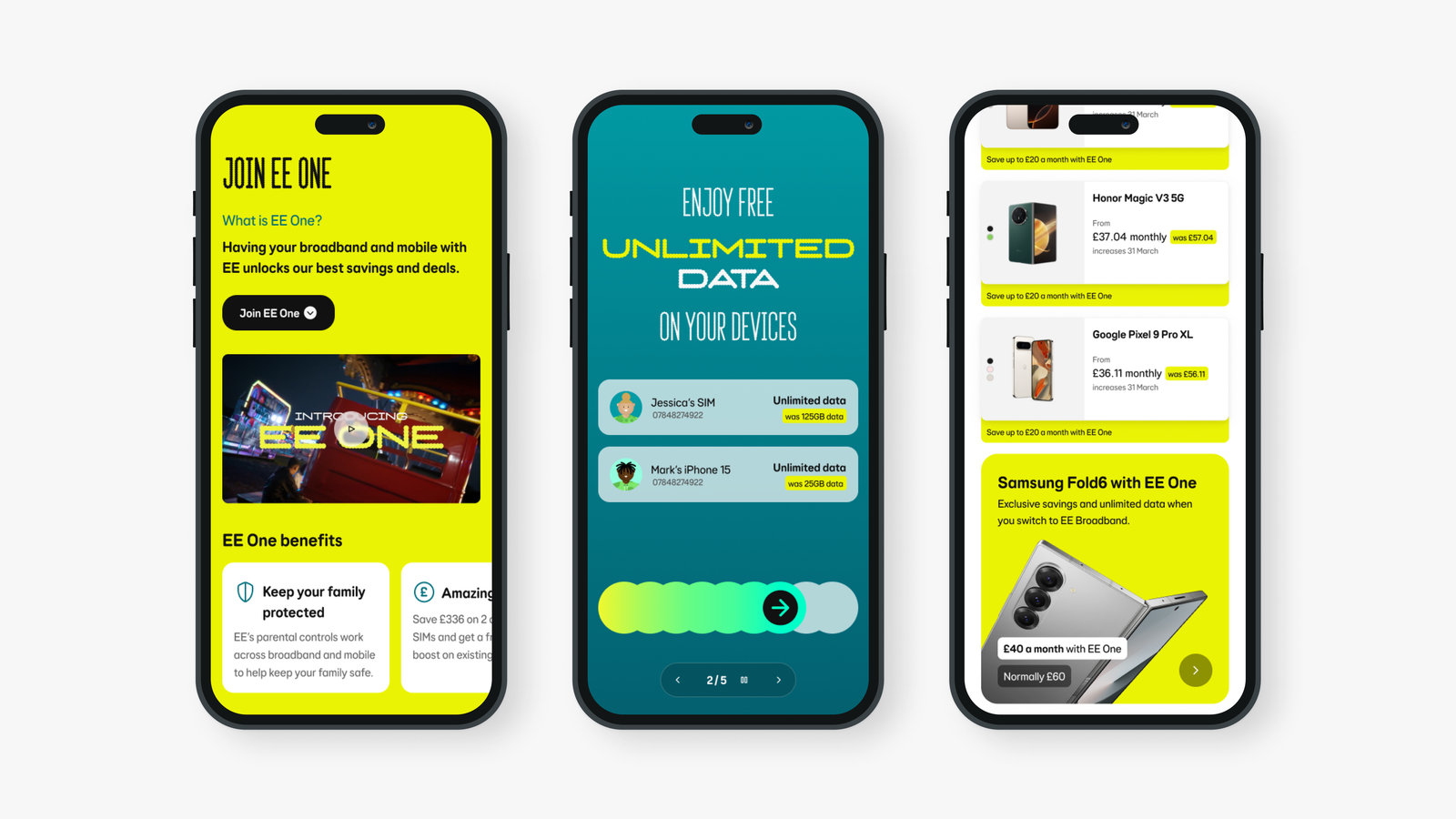 EE One - creative direction